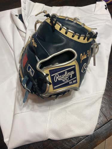 Blue High School/College Catcher's Pro Preferred 33" Baseball Glove