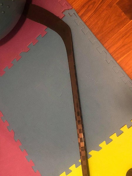 Used Senior Bauer Left Hand Hockey Stick Toe Pattern Pro Stock