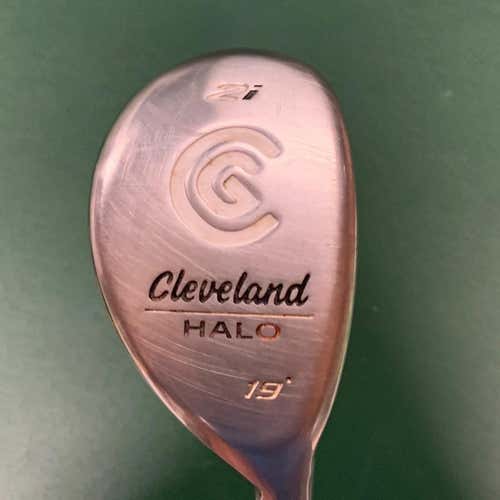 Men's Right Handed Cleveland Halo Stiff Flex 2H And 4H Hybrid