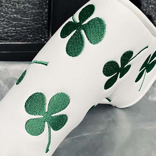 New Lucky 4 Leaf Clover Putter Blade Head Cover