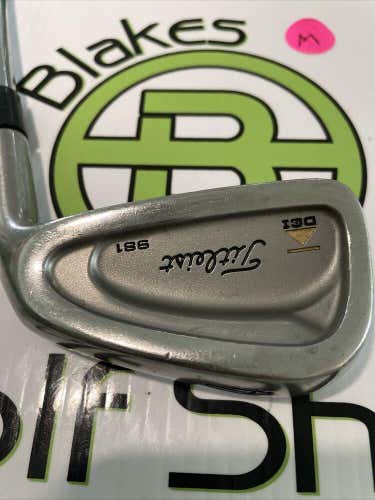 Titleist DCI 981 Single 4 Iron Stiff Steel Shaft