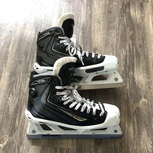 Senior CCM RibCor 44K Regular Width  Size 7.5 Hockey Goalie Skates