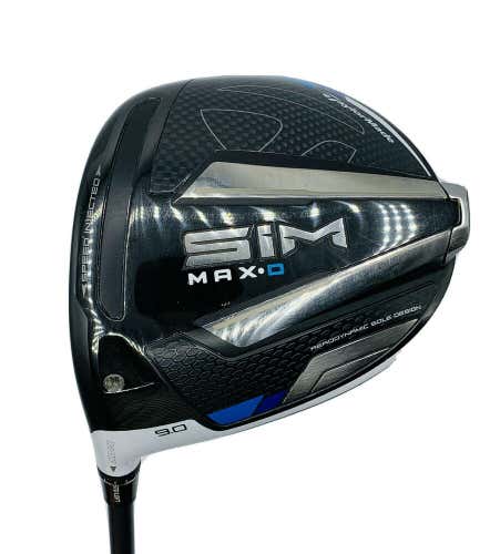 TaylorMade Sim Max D Driver 9* Left Handed Hzrdus Smoke 70g 6.5 X-Stiff
