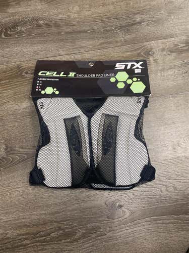New Large STX Cell II Shoulder Pads