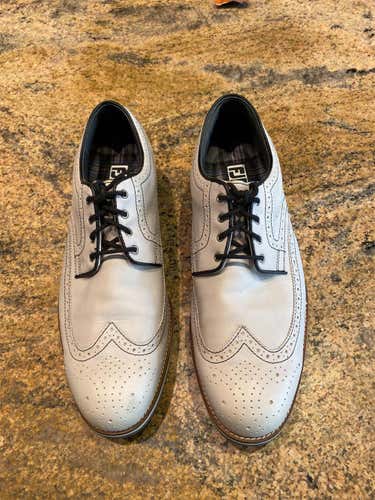 Gray Men's Size 13 (Women's 14) Footjoy Golf Shoes