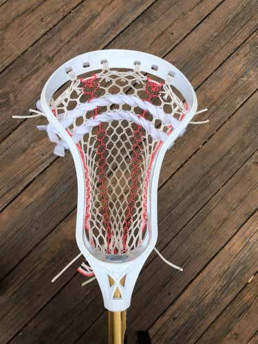 White ECD Mirage Strung With OG BCA Hero Mesh