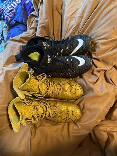 Under Armour And Nike Cleats For Yama9000