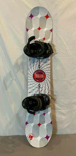 Burton Blender 141cm Twin-Tip Freestyle Womens Snowboard Burton Molotov Bindings