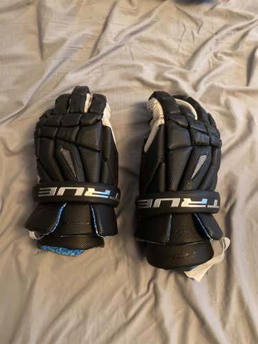 Black Used True Frequency 2.0 13" Lacrosse Gloves