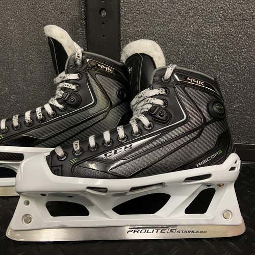 New CCM RibCor 44K Goalie Skates • Senior Size 7.5 D ( US 9.0 )