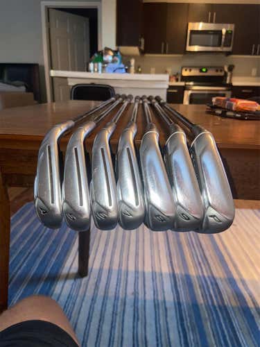 TaylorMade RBladez Iron Set 4-PW XSTIFF Project X Rifle Shaft Lefty Iron Set