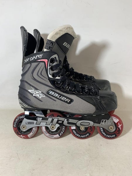 Used Bauer Xr Dart Inline Skates Size 4