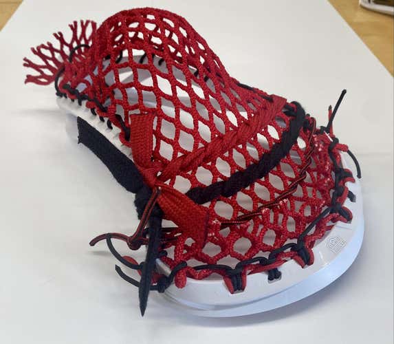 White New Attack & Midfield Maverik Strung Kinetik Head