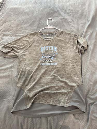 Gray Adult Large Adrenaline Shirt