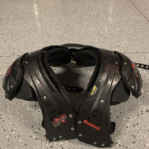 Used Large Riddell Power SPK Shoulder Pads