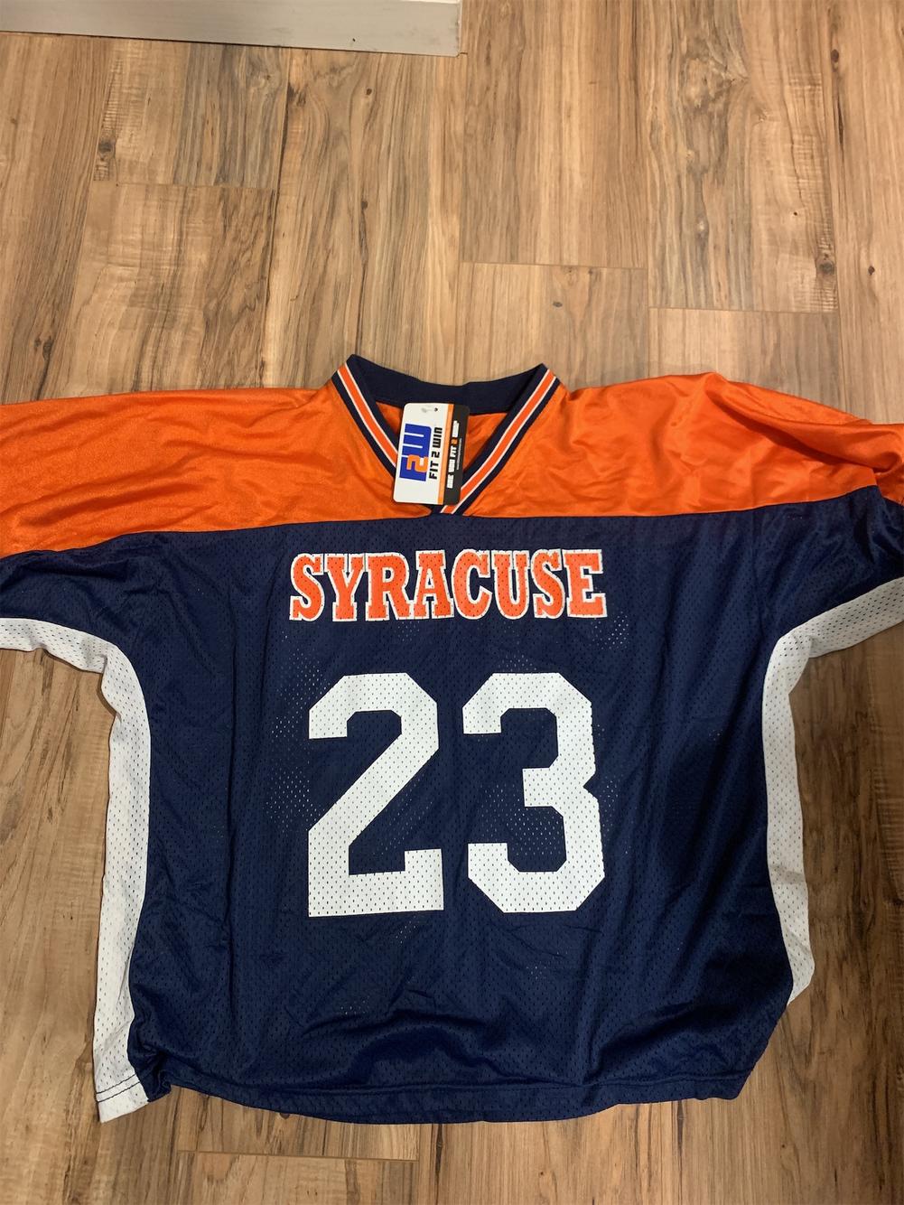 Brand New Vintage Syracuse Lacrosse Jersey SidelineSwap
