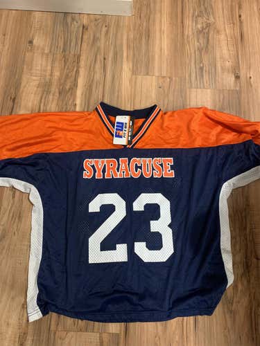 Brand New Vintage Syracuse Lacrosse Jersey