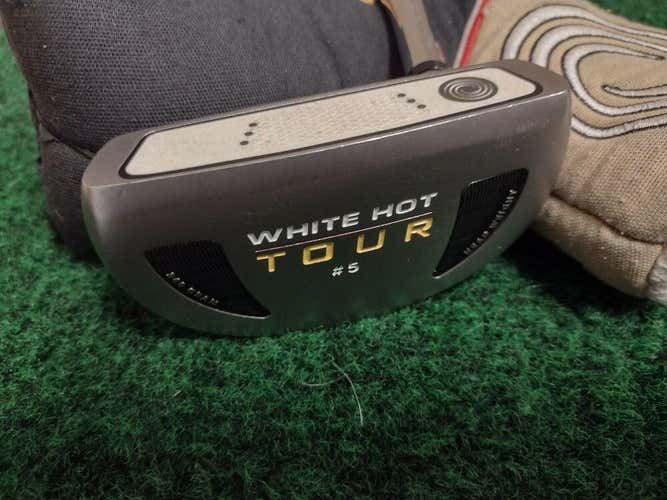 Odyssey White Hot Tour #5 35 Inch Putter Superstroke Headcover