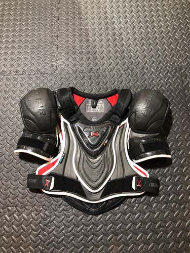 Senior Medium Bauer Vapor 1X Shoulder Pads