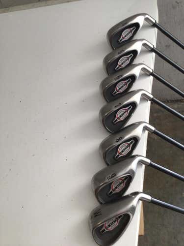 Used Callaway Big Bertha 2002 4i-sw Graphite Regular Golf Iron Or Hybrid Sets