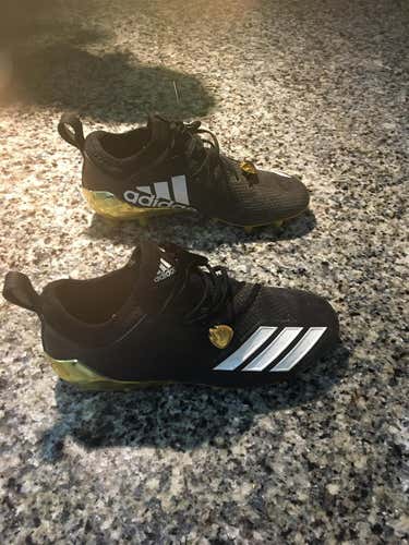 Black Men's Turf Cleats Low Cut