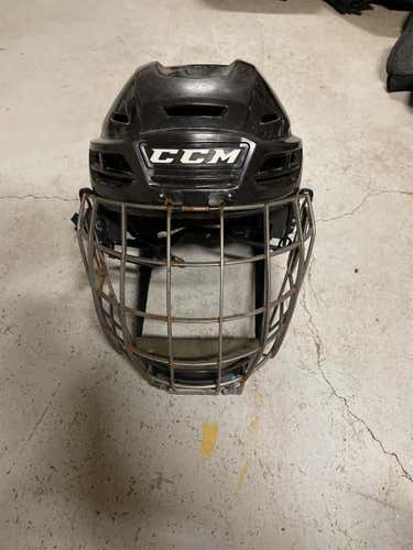 Black Used Medium CCM Resistance Helmet