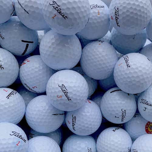 Used Titleist Velocity, NXT Tour, Tour Soft Assorted 3 Pack (3 Dozen) Golf Balls