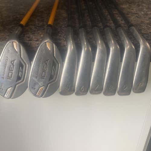 Men's Right Handed Idea A7 Stiff Flex Graphite/Steel Shaft Iron Set