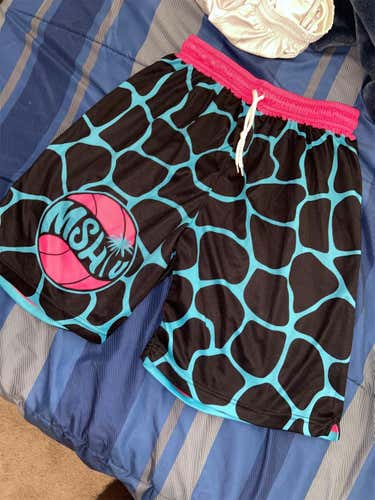 adult medium mshtv reversible miami vice shorts