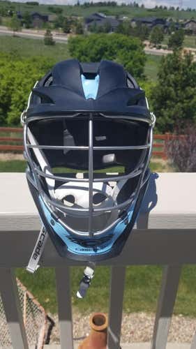 Black Used  Cascade S Helmet w/ Carolina chin