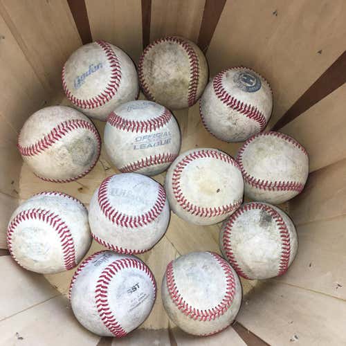 Baseballs 12 Pack (1 Dozen) Baseballs Used