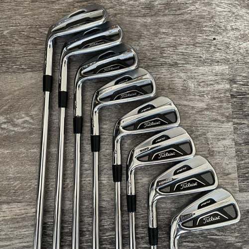 Men's Left Hand 712 AP2 Stiff Flex 8 Pieces Clubs (Full Set)