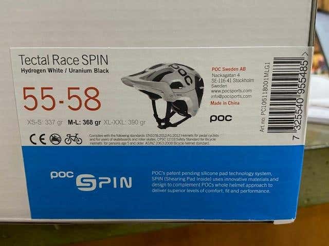 BRAND NEW POC TECTAL RACE SPIN HELMET 2021