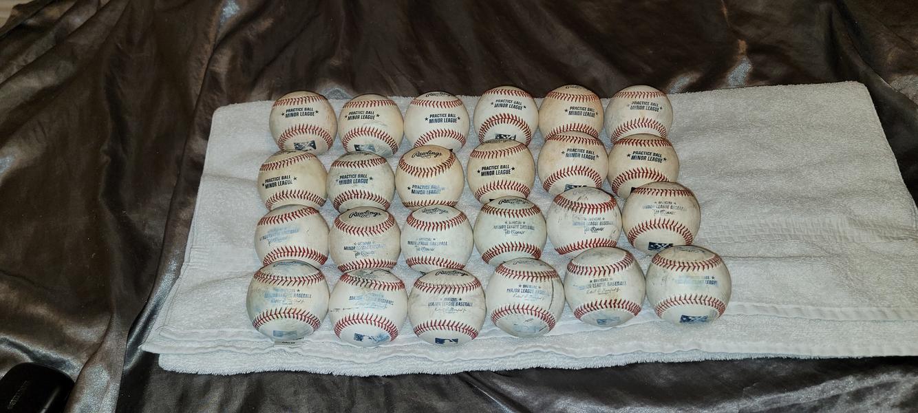 Used Rawlings Baseballs 24 Pack (2 Dozen)