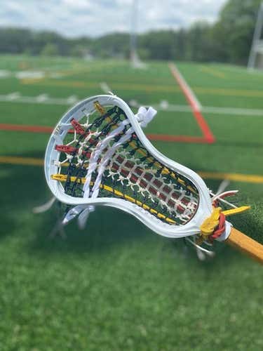 White New STX Stallion Omega Head - Traditionally Strung