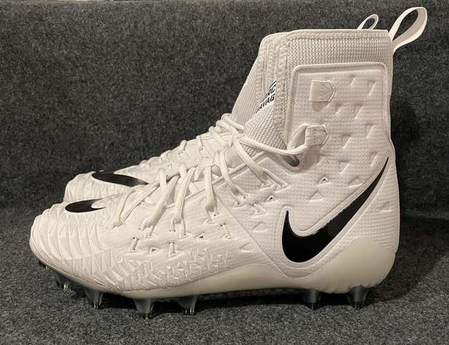 Men’s Nike Force Savage Football Cleats White 918345-101   Size 13