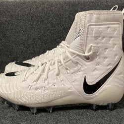 Men’s Nike Force Savage Football Cleats White 918345-101   Size 13