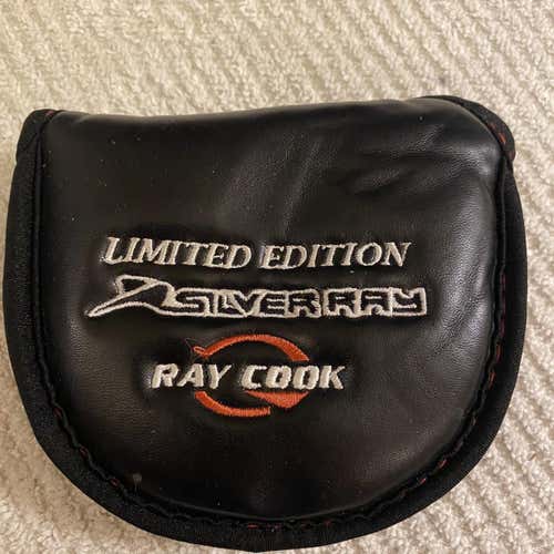 Silver Ray Putter Used  Head Cover