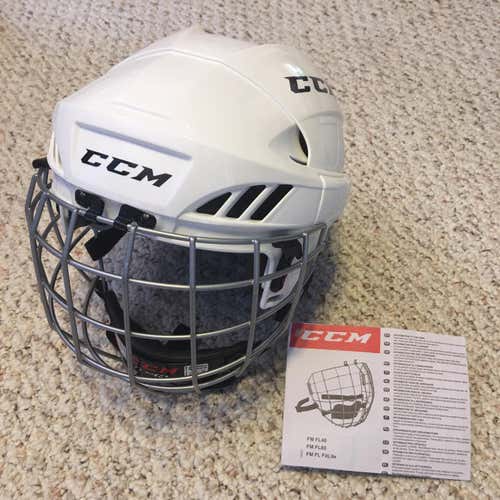 Brand new CCM FL40 Adult Ice Hockey Helmet w/ Cage