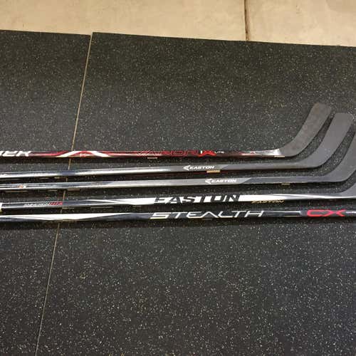5 Pack Senior Left Hand Heel Pattern Pro Stock Hockey Sticks Getzlaf P02 Lidstrom