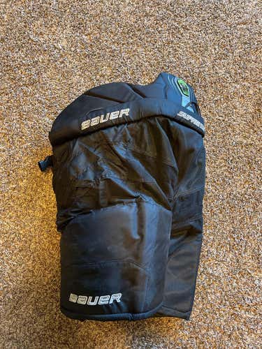 Black Senior Medium Bauer Supreme One80  Hockey Pants