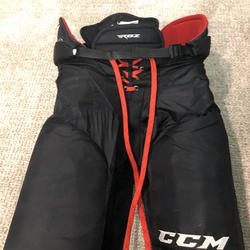 Black Used Junior XL CCM RBZ 130 Hockey Pants