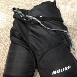 Black Used Youth Large Bauer Nexus 400 Hockey Pants
