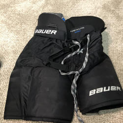 Black Used Junior Medium Bauer Nexus 600 Hockey Pants