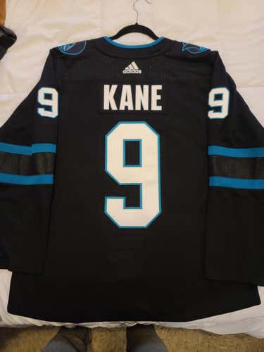 San Jose Sharks Stealth Authentic - Pro Stitch letters/# - Adizero - Kane