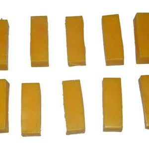 Ski Snowboard hot Wax 10 bars Total weight 1  lbs of wax yellow New
