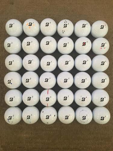 White Used Bridgestone e6 36 Pack (3 Dozen) Balls