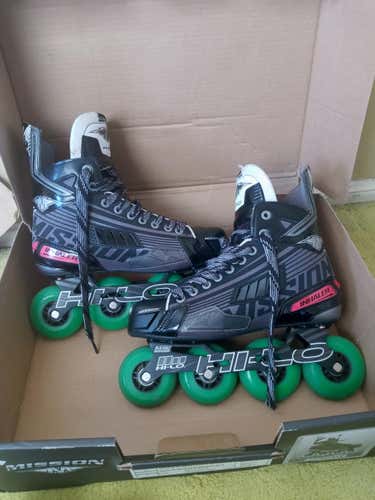 Used Senior Mission Inhaler ds4 Inline Skates Regular Width Size 8
