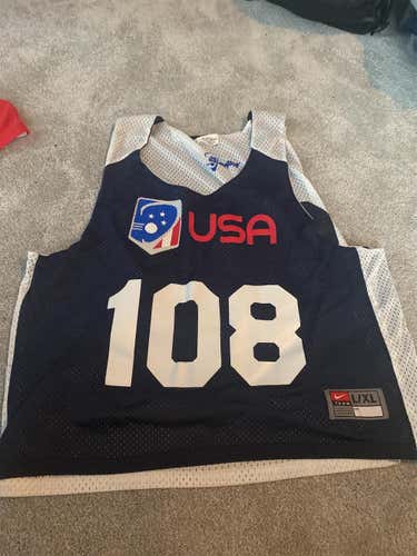 Blue Adult Large Nike Jersey