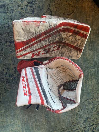 Red Senior Full Right R1.5 Glove And Blocker